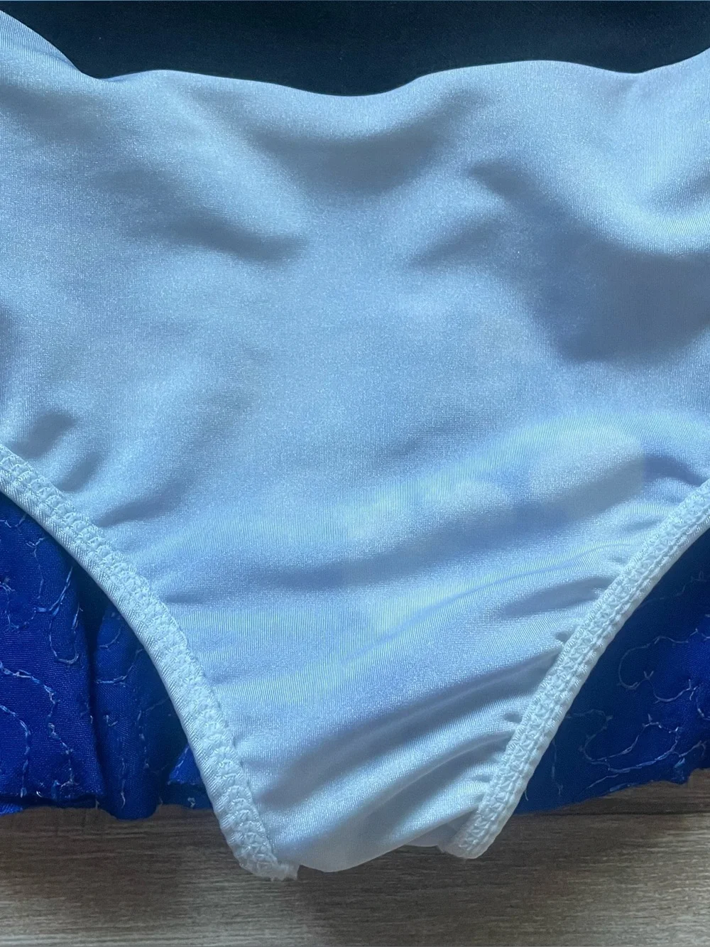 Revolution Dancewear Royal Blue Sequin Dance Costume Lyrical Jazz Girl’s Medium